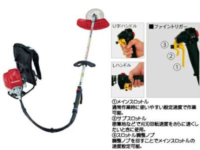 ホンダ】UMR425-LWJT 背負式草刈機・刈払機【ループハンドル