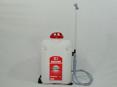 工進 電池式噴霧器 除草名人 JS-10【10Lタンク】【単一乾電池4本付き】（噴霧機 動噴）