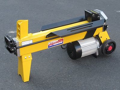 個人宅配OK】薪割り機 電動 シンセイ LS4T-52 油圧薪割り機 薪割