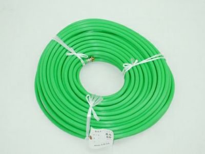 【十川ゴム】【軽量タイプ】8.5mm×50mライトグリーンスプレーホース【両端ISOホース金具付き】【切替ジョイントセット付き】