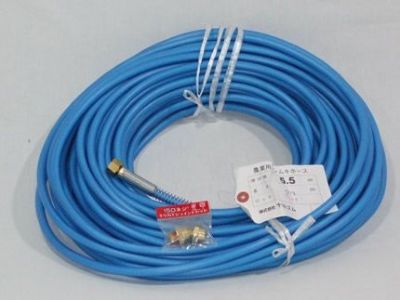 【十川ゴム】5.0mm×30m除草剤散布に最適なスプレーホース【両端ISOホース金具付き】【切替ジョイントセット付き】