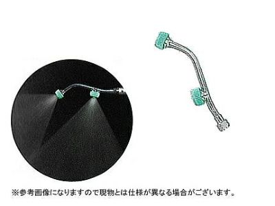 【ノズル・噴口】ヤマホ ウキアガリ　タテ2頭口（G1/4）【噴霧器・噴霧機・動噴・防除用】