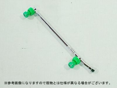【ノズル・噴口】ヤマホ ラウンドノズル100動力用2頭口（G1/4）【噴霧器・噴霧機・動噴・防除用】