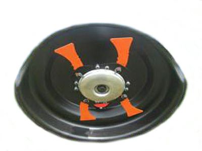 ニッカリ MP-261 手押し式草刈機 【モップ式草刈機】 【26ccクラス