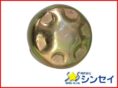個人宅配送OK シンセイ 農業用 単管 打ち込み ヘッド φ48.6mm 80個入 農業資材 単管上部 キャップ 座金型 単管パイプ 切り口 保護