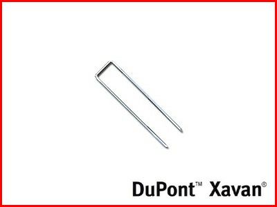 防草シート ザバーン 防草シート ピン 純正 コ型止めピン φ4mm X 40mm X 200mm 600本入 P-200 デュポン 亜鉛メッキ シート押さえ 固定ピン 押さえピン 【代引不可】