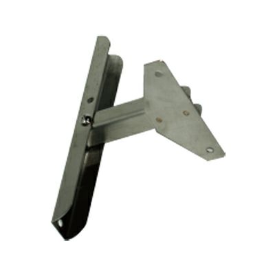 ニシデン産業 電気柵 資材 5Wソーラーパネル用 取付金具 ステンレス