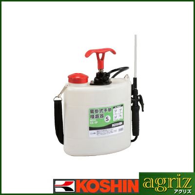 工進 PC製肩掛式手動噴霧器 SS-5P