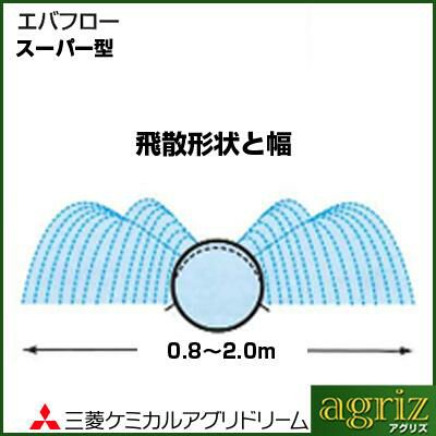三菱ケミカルアグリドリーム エバフロー スーパー型 100m 潅水チューブ 灌水チューブ