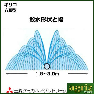三菱ケミカルアグリドリーム キリコ A-3型 200m 潅水チューブ 灌水チューブ A