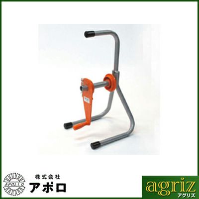 アポロ 電気柵 巻取器 柵線用 巻取り器 AP-MT108-A （巻き取り器用リール無） 【代引不可】