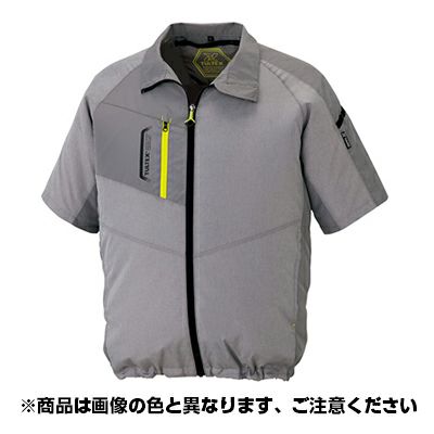 空調服 半袖ｼﾞｬｹｯﾄ (男女兼用) ｷｯﾄ別売(服のみ) 50198 杢ﾈｲﾋﾞｰ M