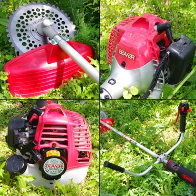 ビーバー(山田機械工業)】 MOU260 草刈機 刈払機 【両手ハンドル